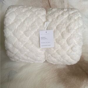 Pottery Barn Nordic Sherpa Back Throw